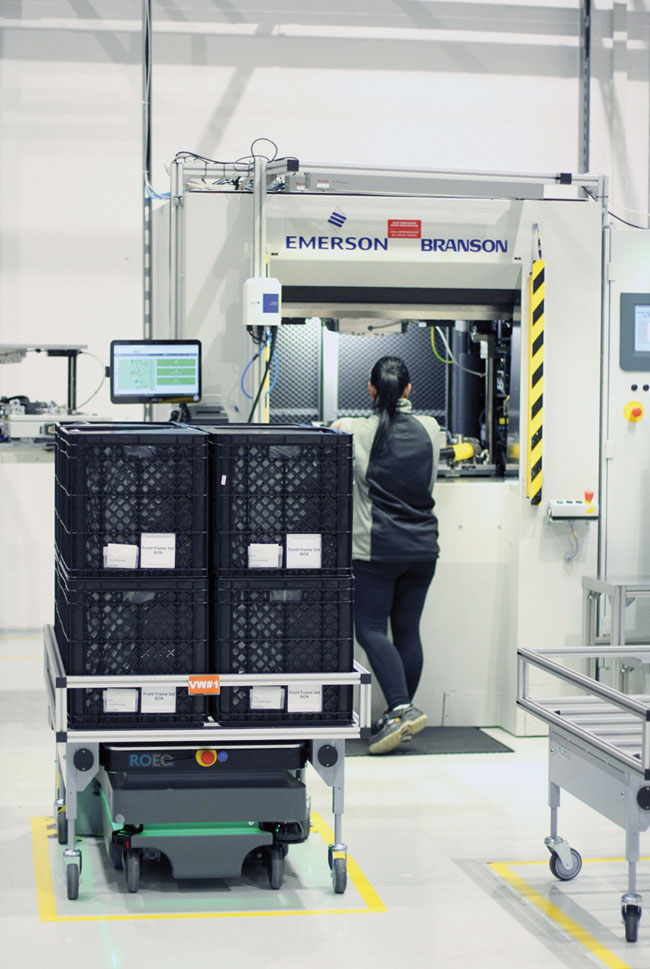 Visteon optimalizuje logistiku s autonómnymi mobilnými robotmi - obr2